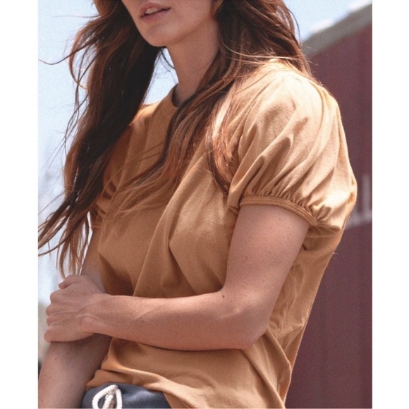 The GREAT The Great The Puff Sleeve Tee Size 1 Small - Picture 1 of 7